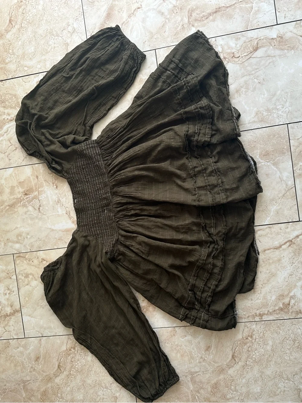 Free People flowy olive